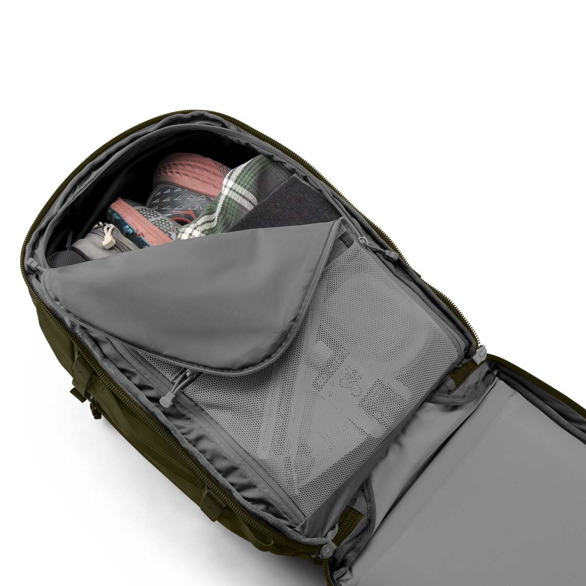 YETI&reg; Crossroads&reg; 35L Backpack Olive, Olive, bcf_hi-res