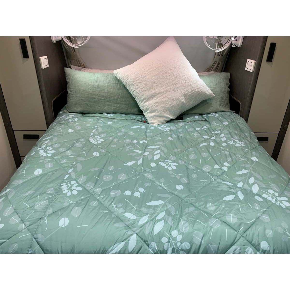 earth by Wanderer&reg; REPREVE&reg; Recycled Polyester Queen Quilt, , bcf_hi-res