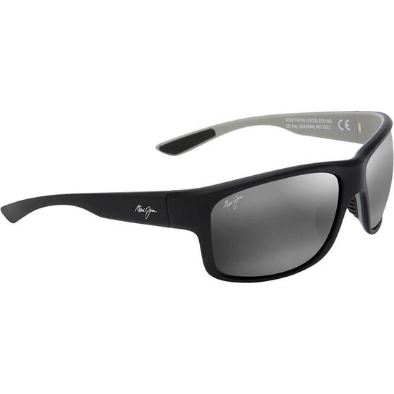 Maui Jim Men's Southern Cross Sunglasses Black / Grey, Black / Grey, bcf_hi-res