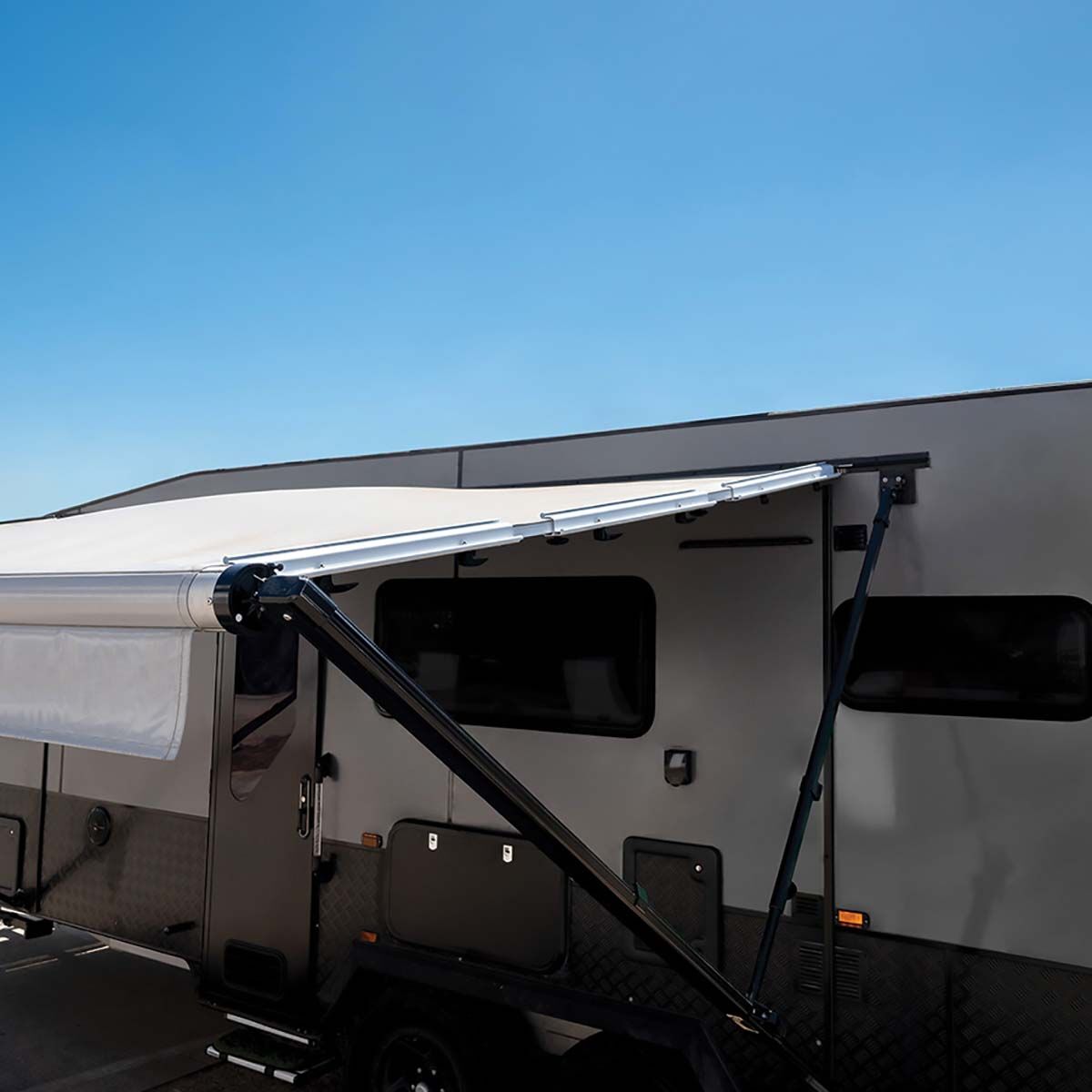 Aussie Traveller Anti-Flap Kit Pro+ White, White, bcf_hi-res