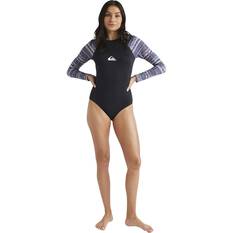 Quiksilver Long Sleeve Onesie for Women, Black, bcf_hi-res