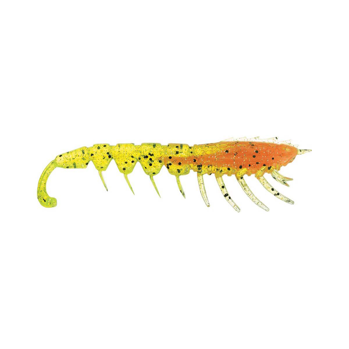 Rapala Crush City Imposter Soft Plastic Lure 4.5in Neon Yabbie 4.5in, Neon Yabbie, bcf_hi-res