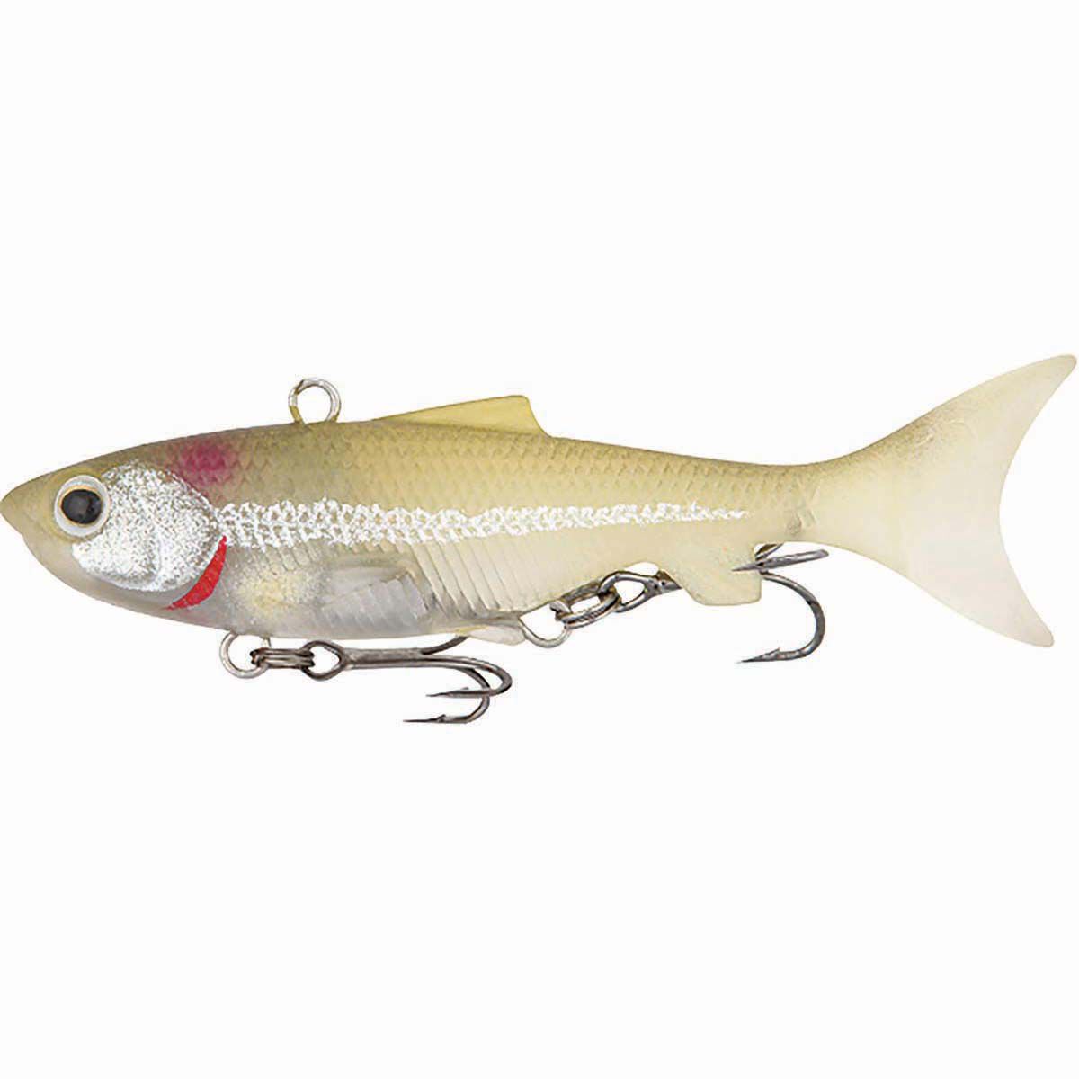 Samaki Vibelicious Thumper Tail Soft Vibe Lure 100mm 20g Whitebait, Whitebait, bcf_hi-res
