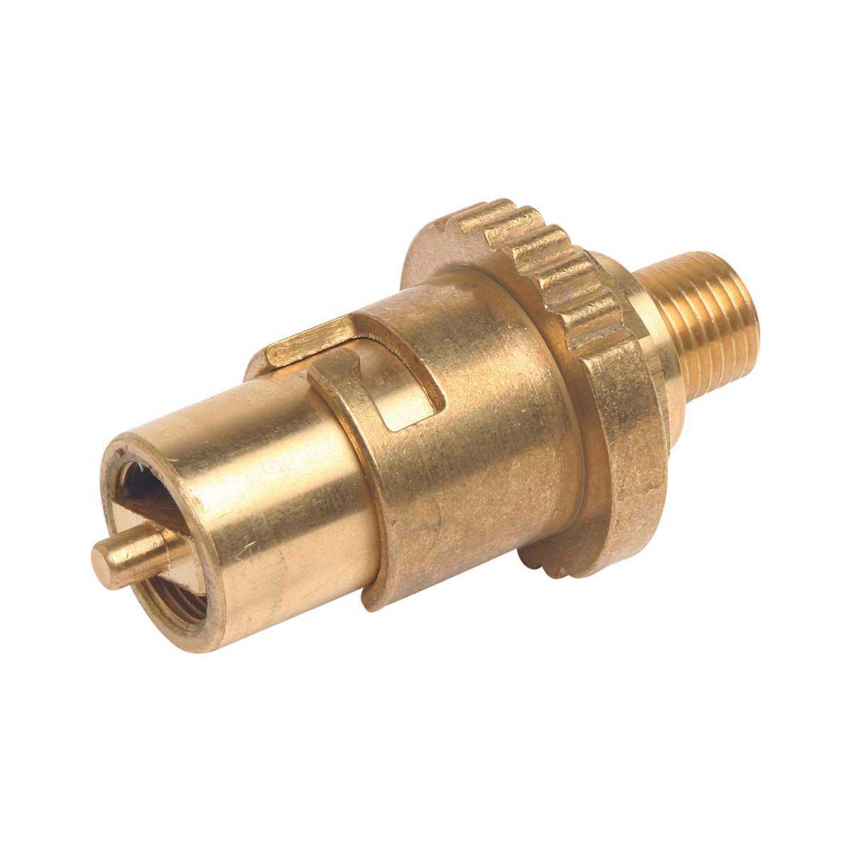 Bromic Natural Brass Socket 1/4 Male, , bcf_hi-res