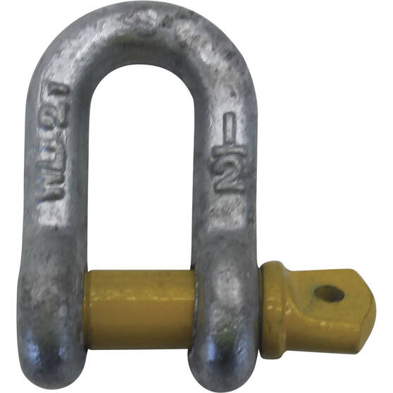 Ark D Shackle - Rated to 2000kg, Galvanised, 13mm 13mm, , bcf_hi-res