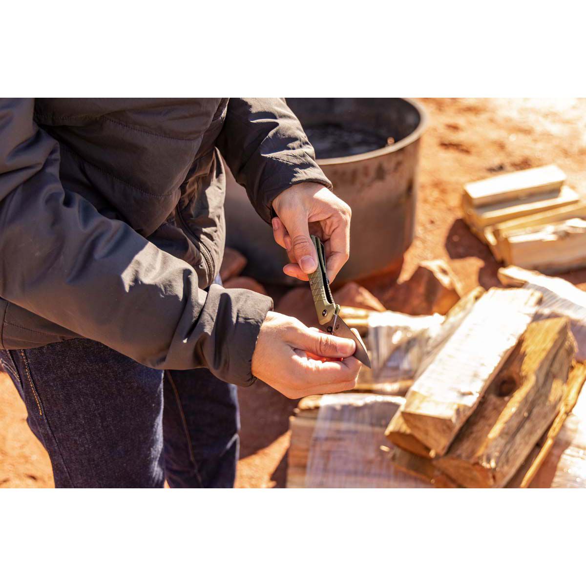 Gerber Zilch Folding Knife Green, , bcf_hi-res