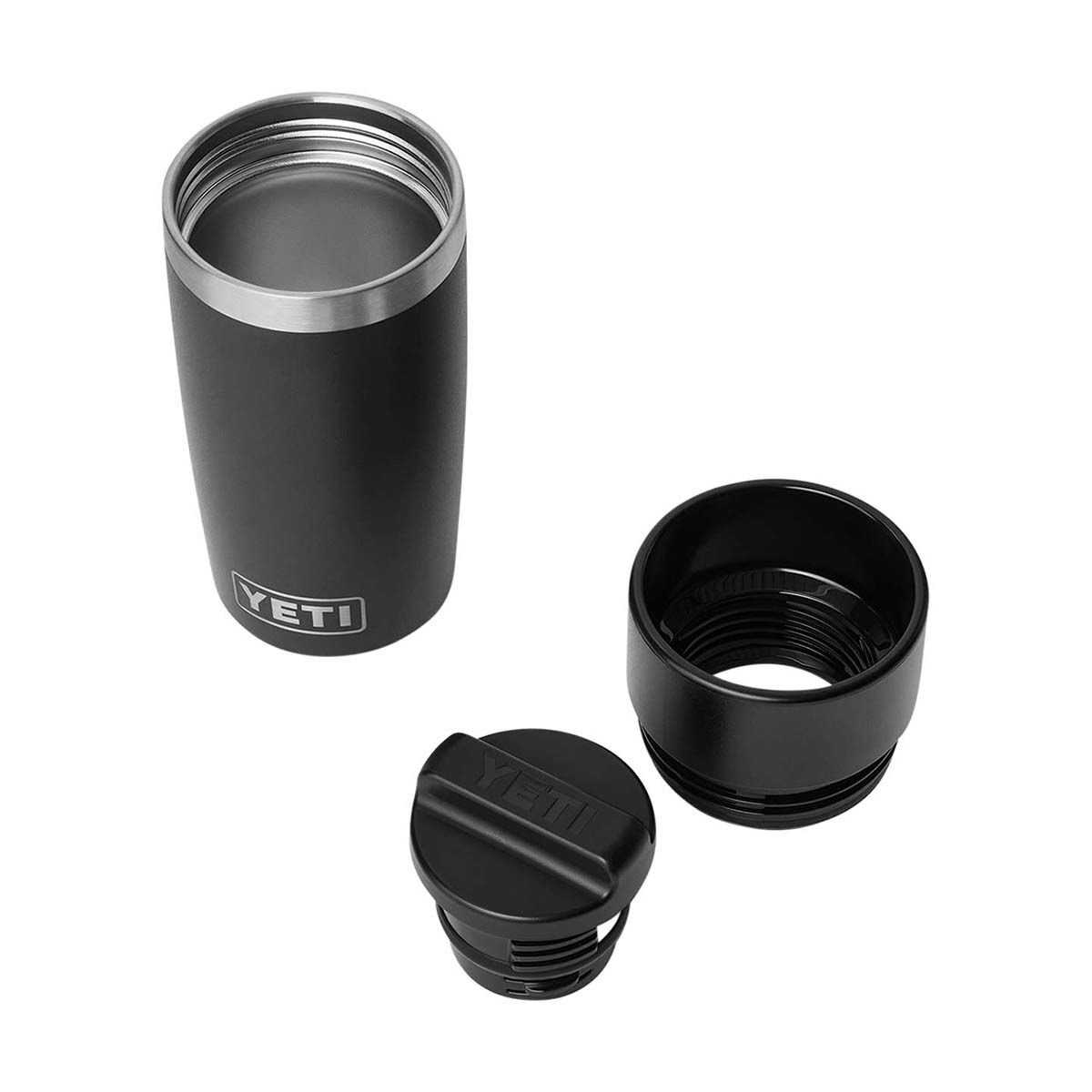 YETI&reg; Rambler&reg; Travel Bottle 12 oz ( 354ml) Black, Black, bcf_hi-res