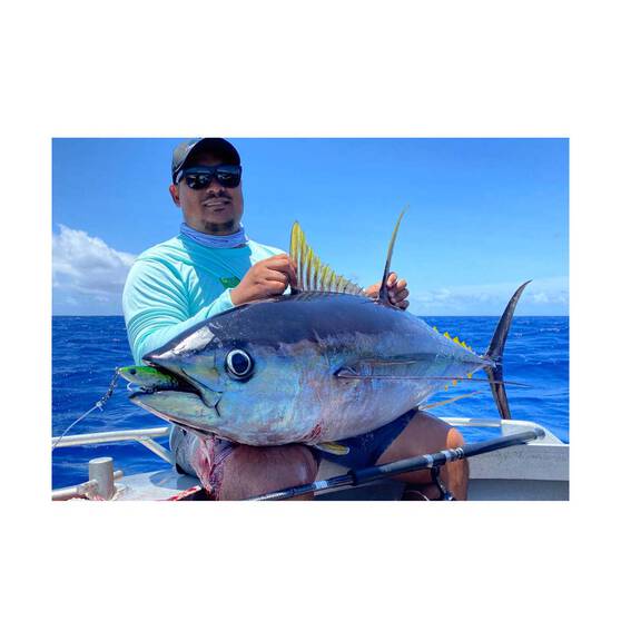 Ocean's Legacy Keeling Stickbait Lure 160mm Red Lined Fusilier, Red Lined Fusilier, bcf_hi-res