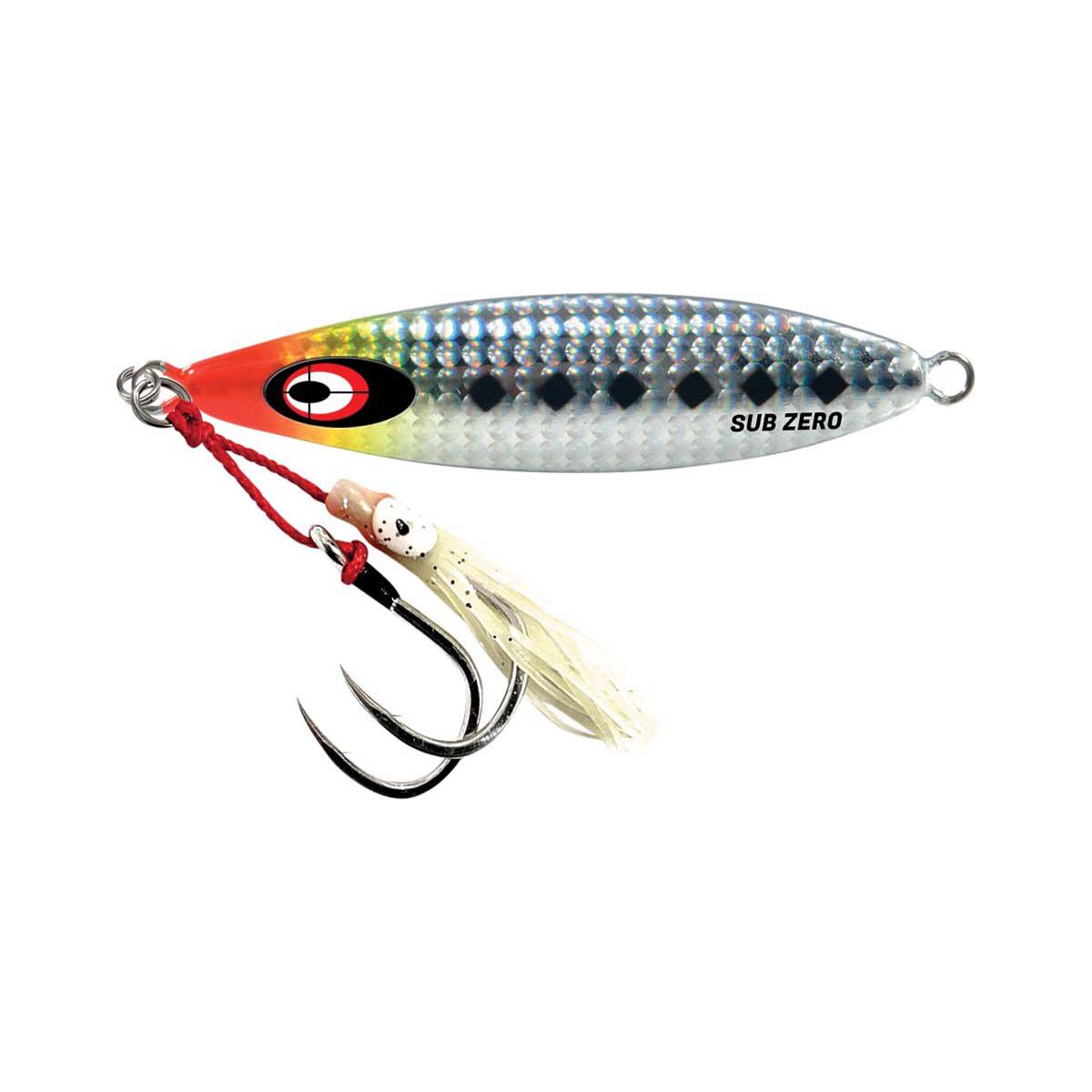Synotek Sub Zero Jig Lure 80g Red Head, Red Head, bcf_hi-res