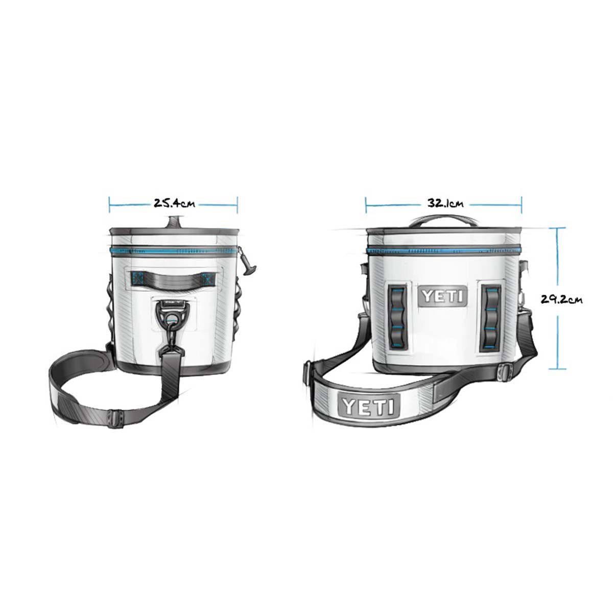 YETI&reg; Hopper Flip&reg; 12 Soft Cooler Charcoal, Charcoal, bcf_hi-res