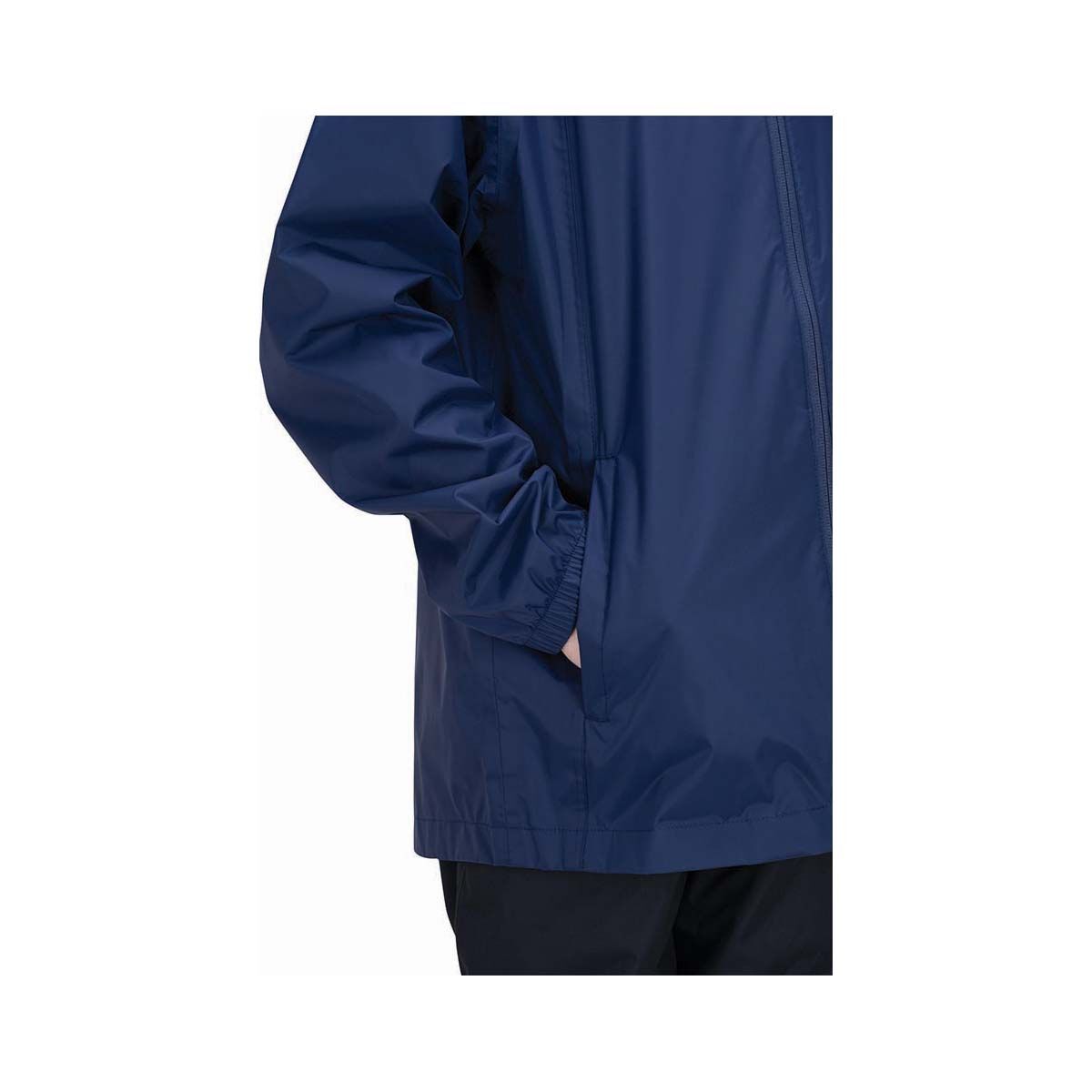 Macpac Kids' Pack-It Rain Jacket Navy 14, Navy, bcf_hi-res