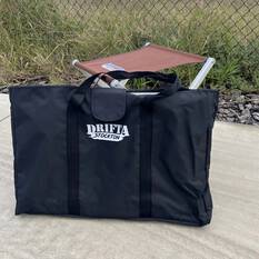 Drifta Folding Camp Stool Black, , bcf_hi-res
