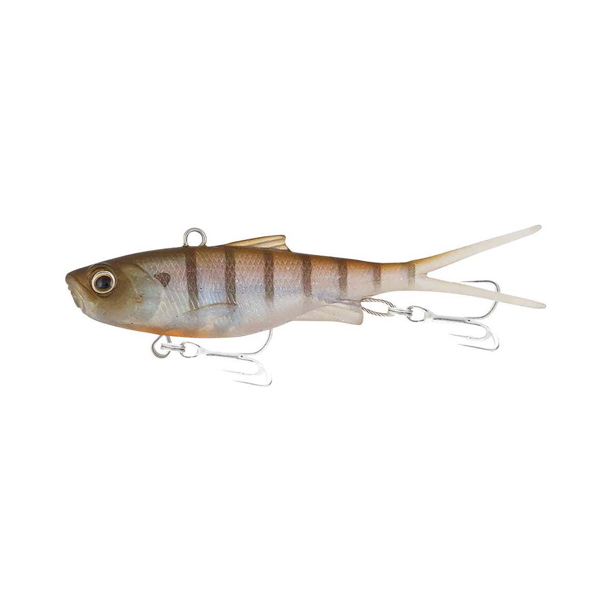 Samaki Vibelicious Fork Tail Soft Vibe Lure 100mm 20g Pearl Perch, Pearl Perch, bcf_hi-res