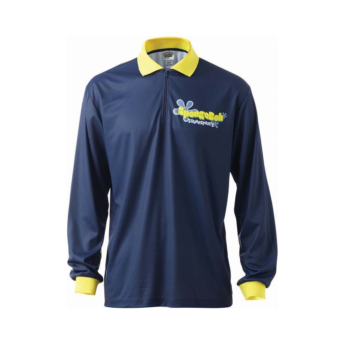 SpongeBob Unisex Fishing Shirt Navy XS, Navy, bcf_hi-res