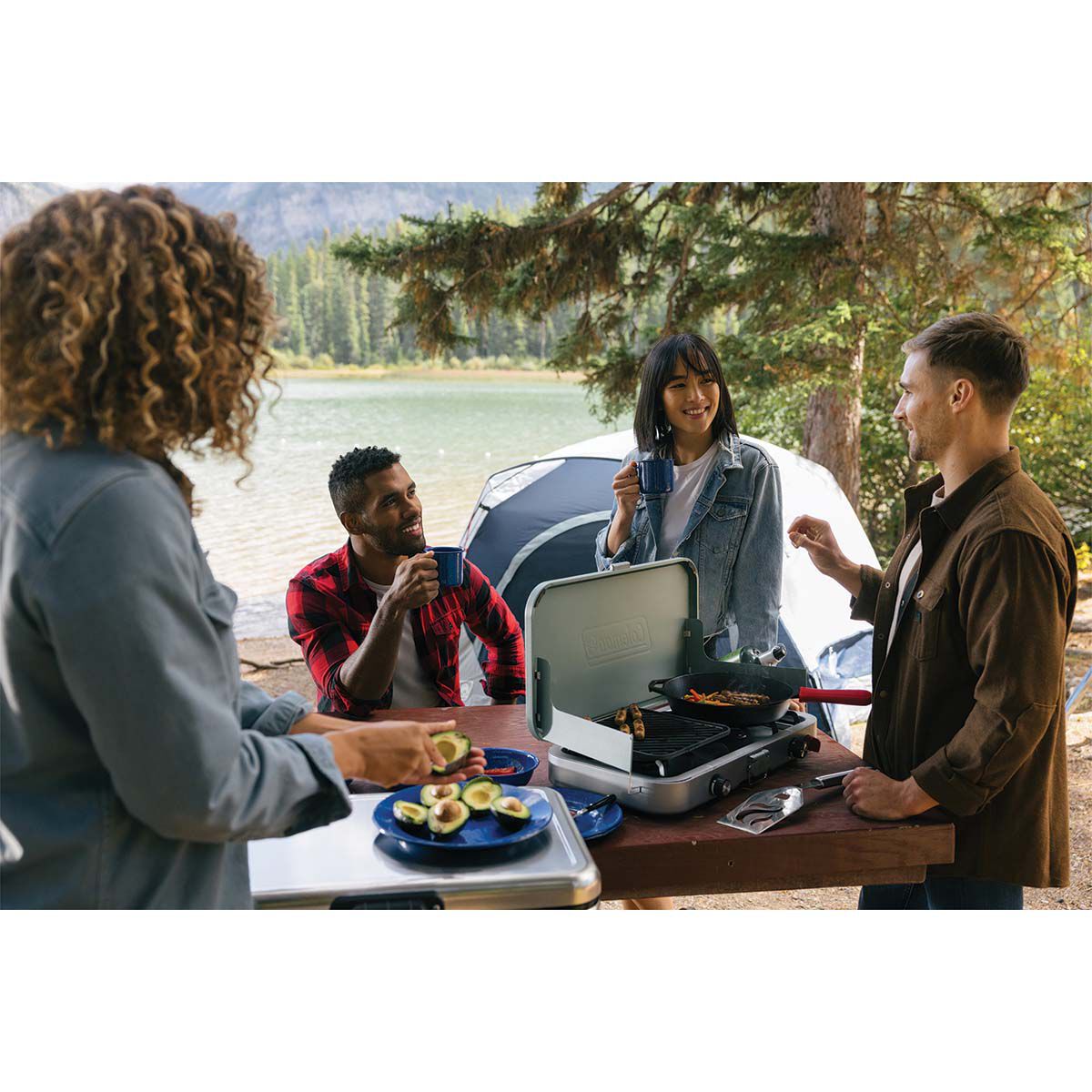 Coleman Cascade 3-in-1 Two Burner Stove, , bcf_hi-res