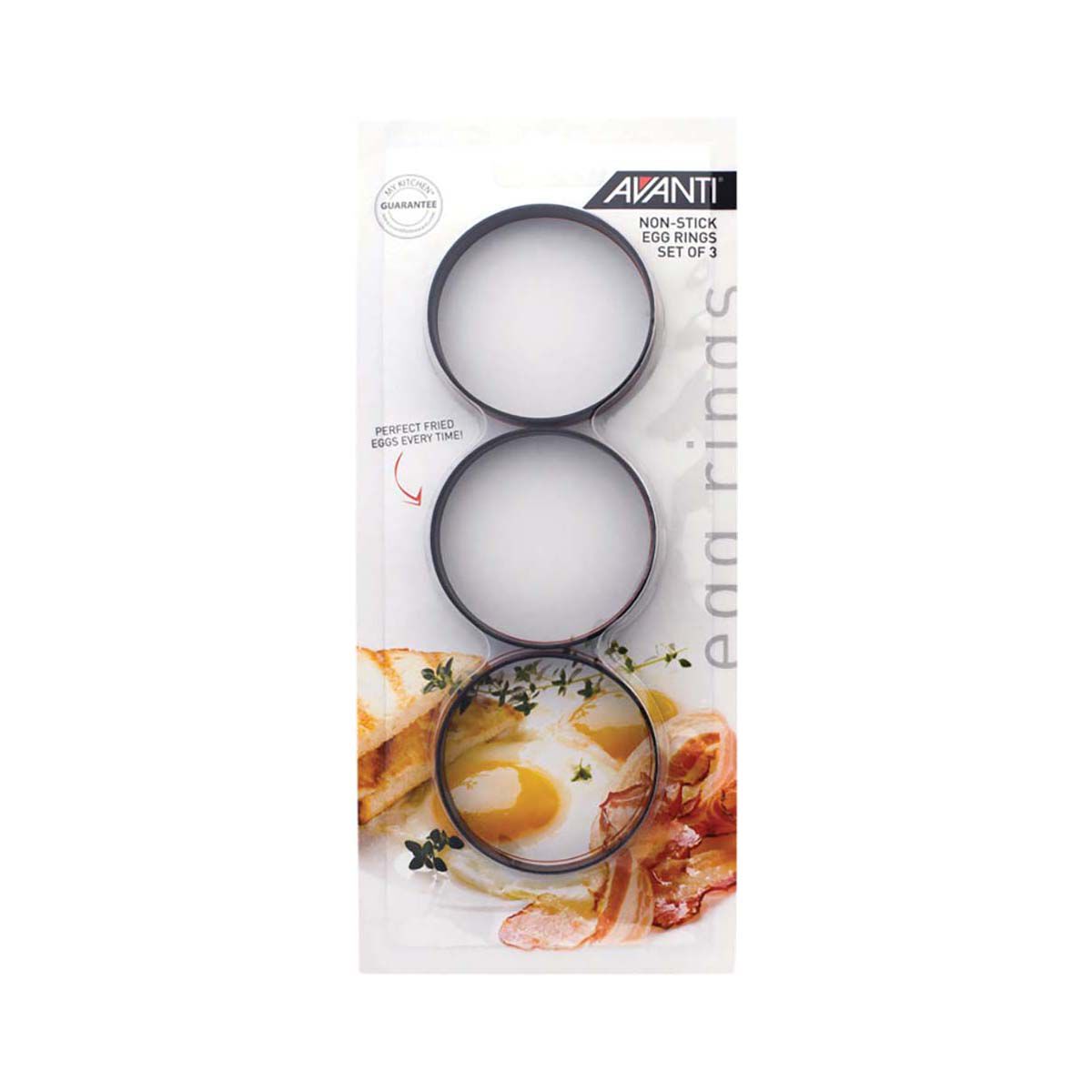Avanti Non Stick Egg Rings 3 Pack BCF