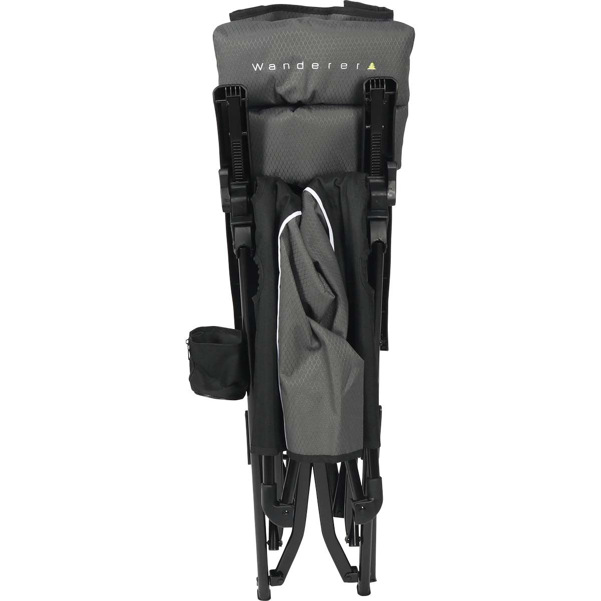 Wanderer Quad Fold Compact Lounger 130kg, , bcf_hi-res