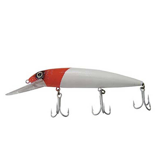 Reidy's The Judge Hard Body Lure 125mm Red Head, Red Head, bcf_hi-res