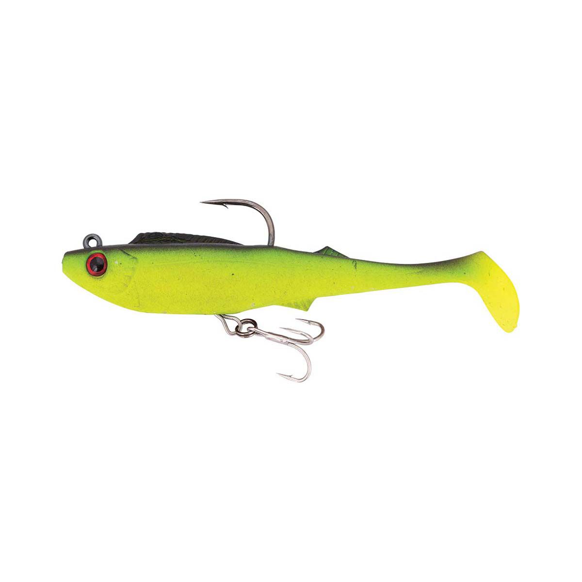 Berkley Shimma Pro-Rig Soft Plastic Lure 5.5in Green Neon, Green Neon, bcf_hi-res