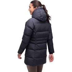 Macpac Women’s Aurora Hooded Down Coat V5, Black, bcf_hi-res