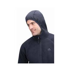 Macpac Men's Mountain Hooded Fleece Jacket True Black 3XL, True Black, bcf_hi-res