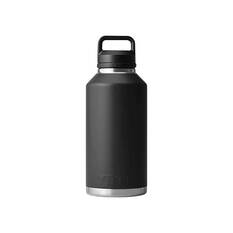 YETI® Rambler® Bottle 64 oz (1.89 L) with Chug Cap Black, Black, bcf_hi-res