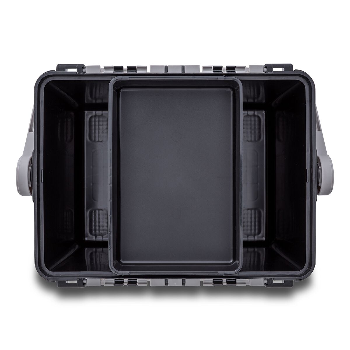 Meiho Bucket Mouth 7000 Tackle Box Black, , bcf_hi-res