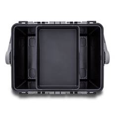 Meiho Bucket Mouth 7000 Tackle Box Black, , bcf_hi-res