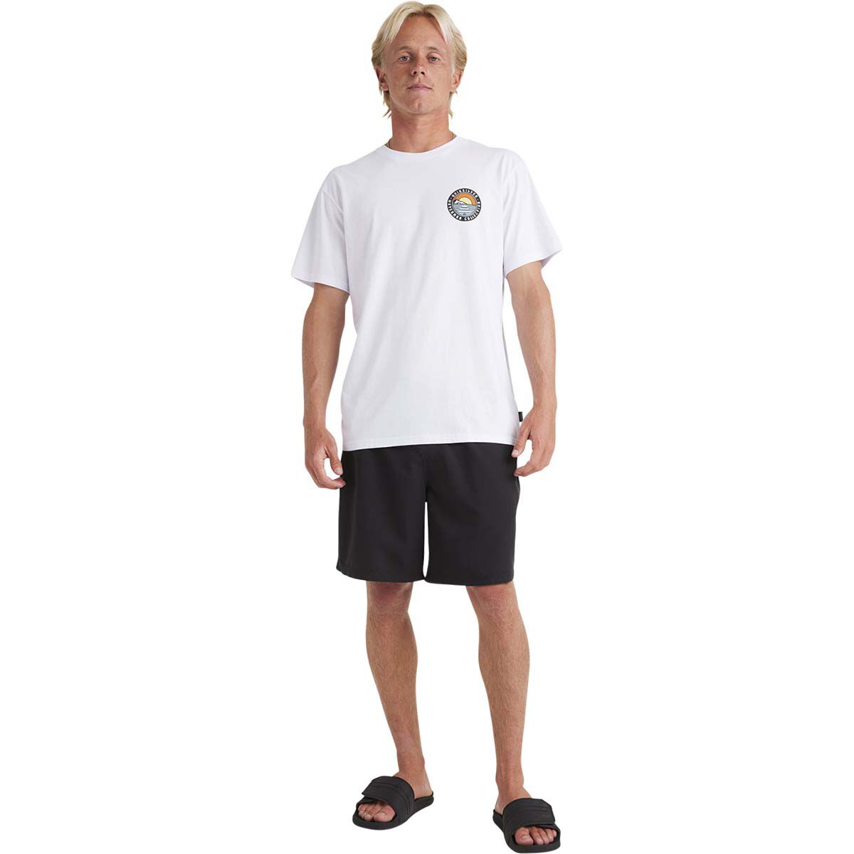 Quiksilver Men's Balance Volley Boardshorts, Black, bcf_hi-res