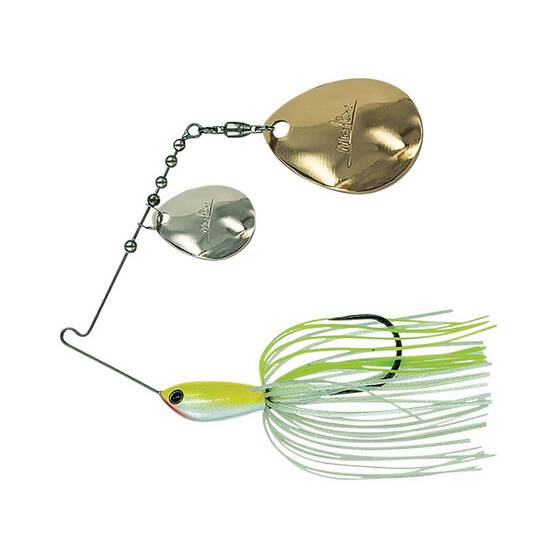 Molix Waterslash Colorado Spinnerbait Lure 3/8oz White Chartreuse, White Chartreuse, bcf_hi-res