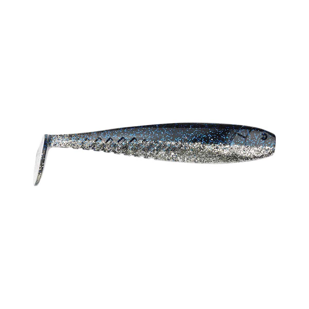 Pro Lure Fish Tail Soft Plastic Lure 105mm Midnight, Midnight, bcf_hi-res