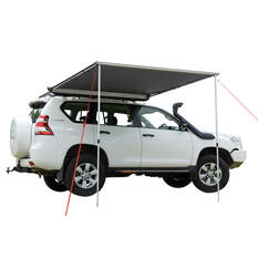 Darche Kozi 2x2.5m Side Awning, , bcf_hi-res