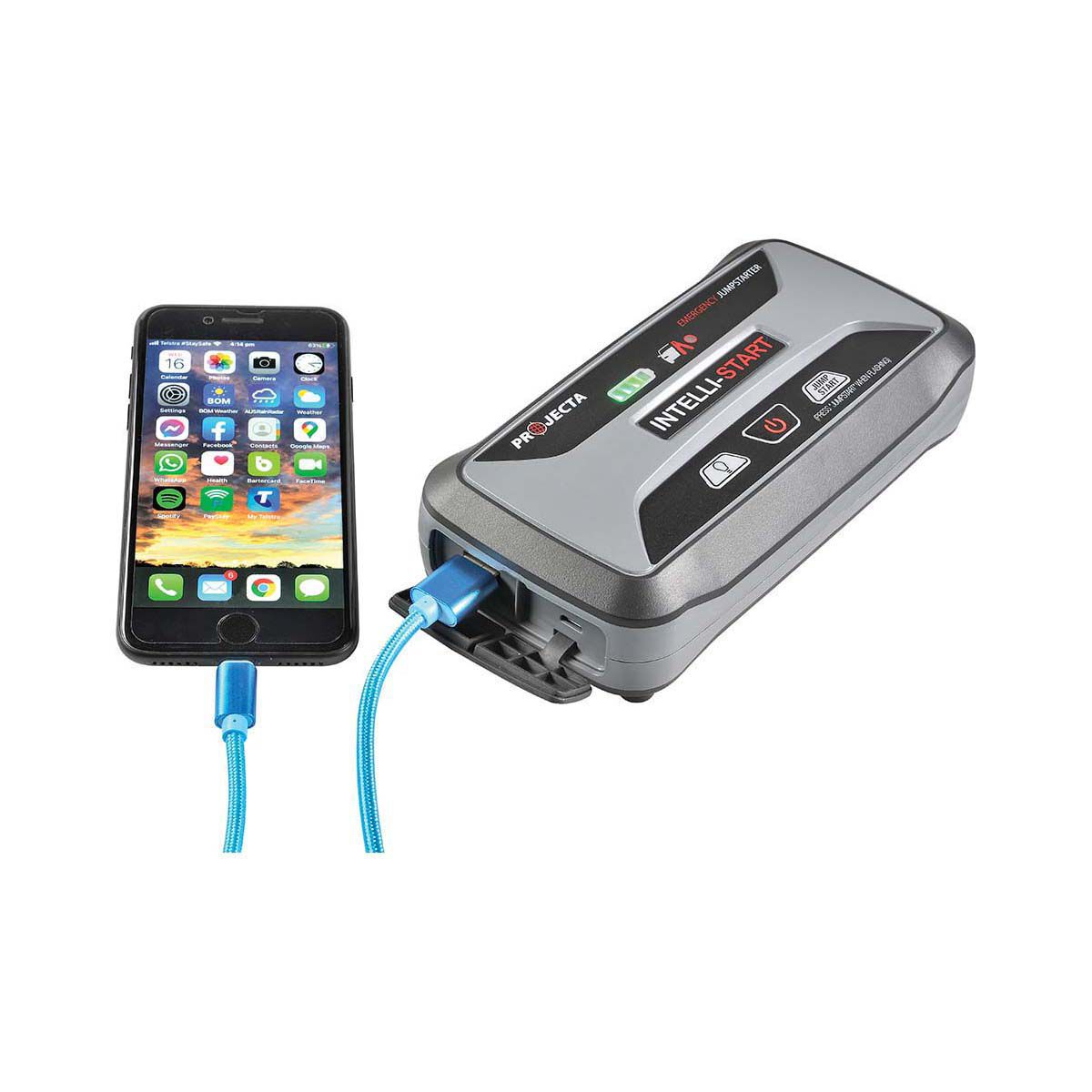 Projecta IntelliStart 12V 900A Lithium Emergency Jump Starter and