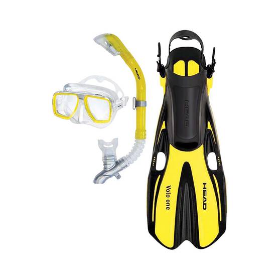 Mares Marlin Volo Snorkel Set, Yellow, bcf_hi-res