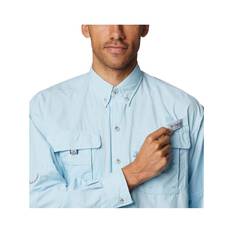 Columbia Men’s Bahama II Long Sleeve Shirt, Spring Blue, bcf_hi-res