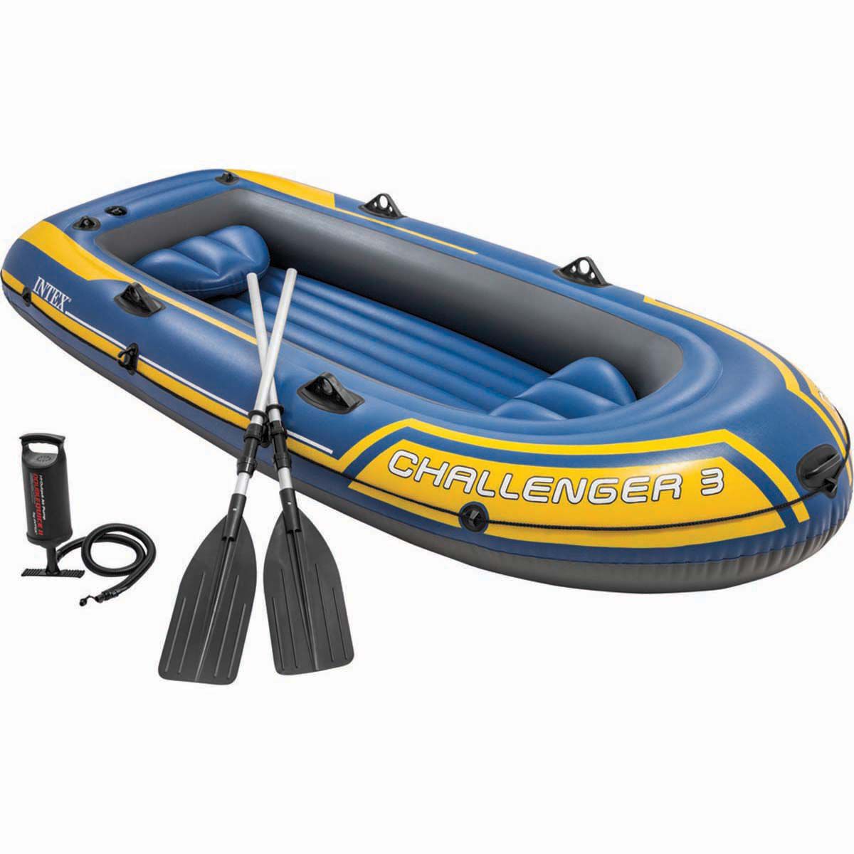 Intex Challenger Inflatable Boat 3 Person Bcf