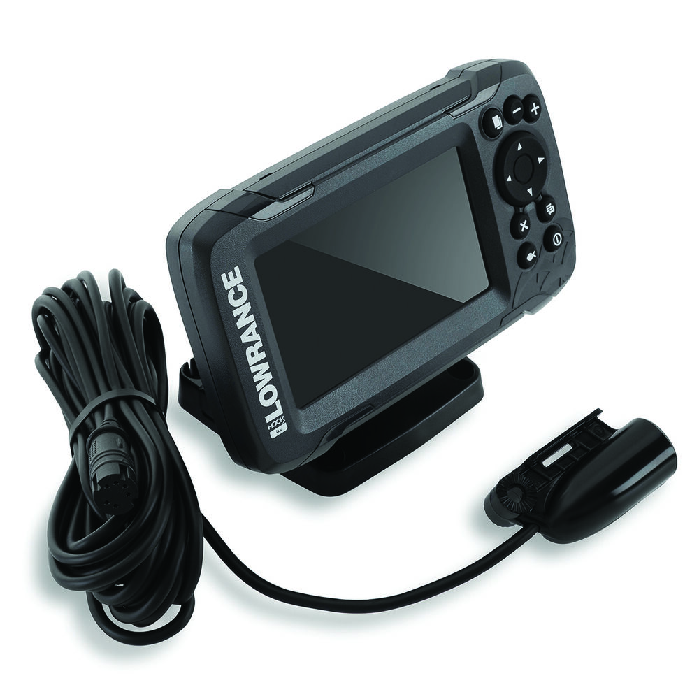 Lowrance HOOK2-4x GPS Fish Finder with Bullet Transducer 000-14014-001