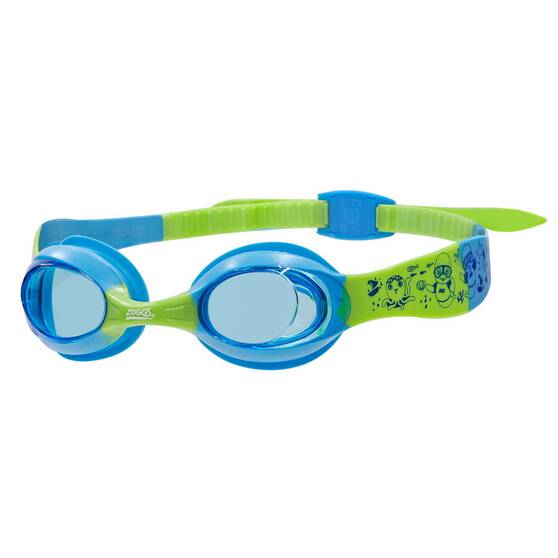Zoggs Little Twist Junior Swim Goggles - up to 6yrs Blue/Green, , bcf_hi-res