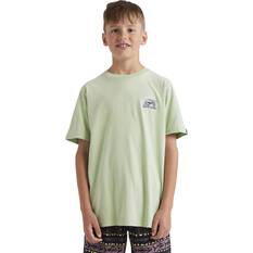 Quiksilver Youth Bait and Tackle Short Sleeve Tee, Green, bcf_hi-res