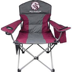 NRL Manly Sea Eagles Camp Chair 130kg, , bcf_hi-res