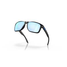 Oakley Holbrook Men's XL Polarised Sunglasses Matte Black with Prizm Blue Lens, , bcf_hi-res