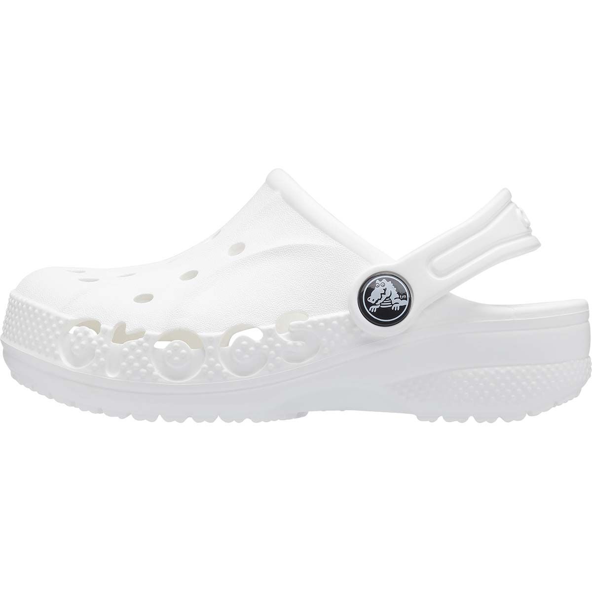 Crocs Kids' Baya Clogs, White, bcf_hi-res