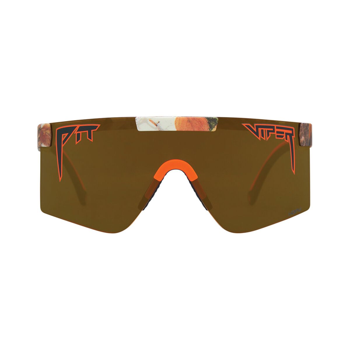 Pit Viper The Actualbush Original Polarised Sunglasses 2.0 Narrow Gold, Gold, bcf_hi-res