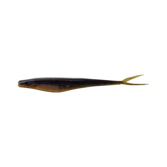 Mcarthy Tiddle Fluke Soft Plastic Lure 6in Black Green Pumpkinseed, Black Green Pumpkinseed, bcf_hi-res