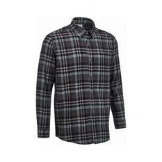 OUTRAK Unisex Flannel Shirt Grey Check XS, Grey Check, bcf_hi-res
