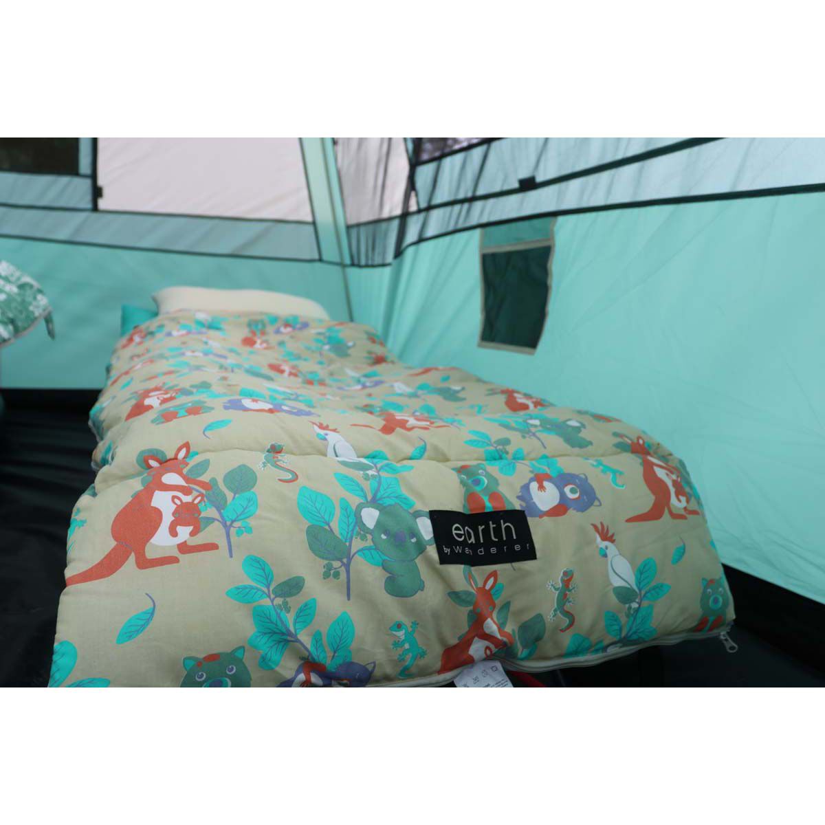 earth by Wanderer&reg; Kids Land Cotton 5.2&deg;C Sleeping Bag, , bcf_hi-res