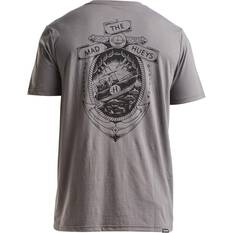 The Mad Hueys Men's The Animal Short Sleeve Tee Charcoal S, Charcoal, bcf_hi-res