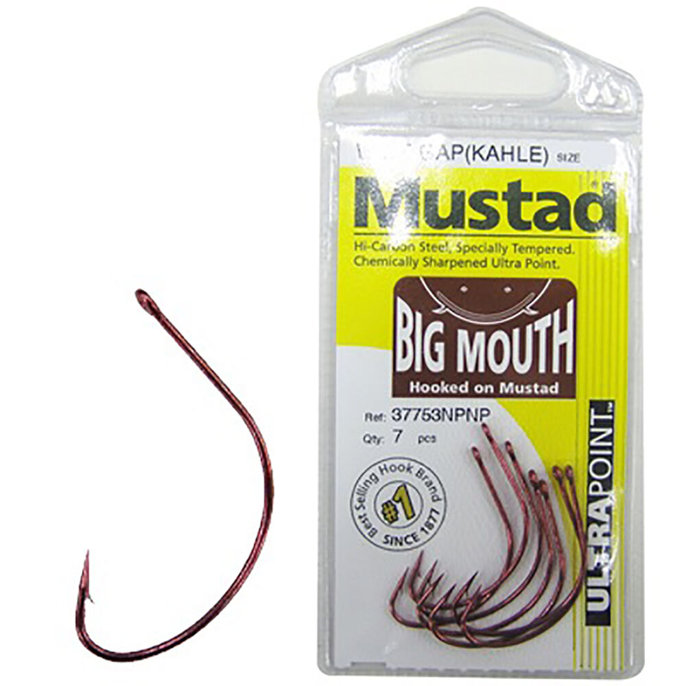 Mustad Big Mouth Hooks Pack BCF