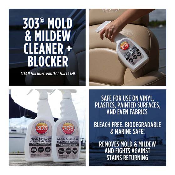 303 Marine Mould & Mildew Cleaner + Blocker 946ml, , bcf_hi-res