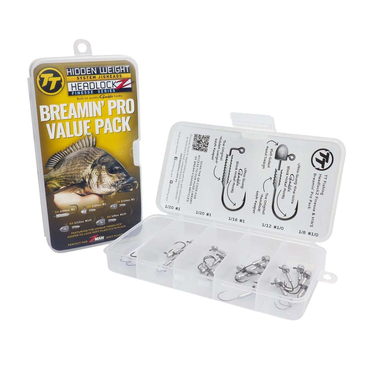 TT Fishing Breamin' Pro Jig Head Value Pack, , bcf_hi-res